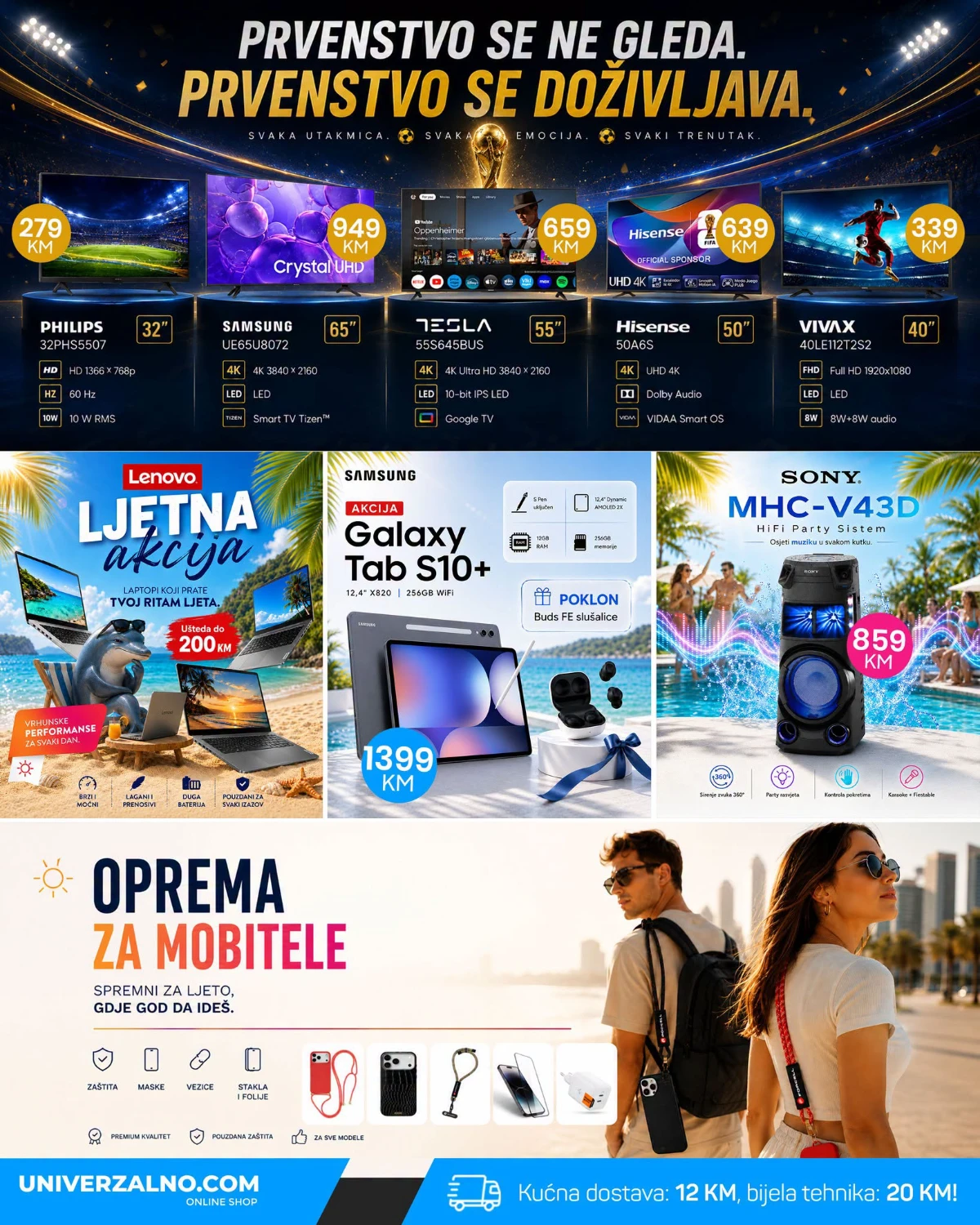 Univerzalno.com ljetni katalog – televizori, laptopi, tableti i audio oprema | Strana 6