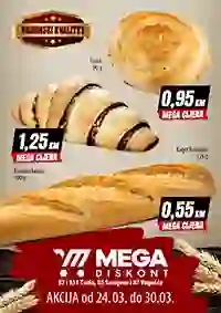 Mega Diskont akcija u pekarama Otoka, Vogošća i Tuzla do 30. marta 2026