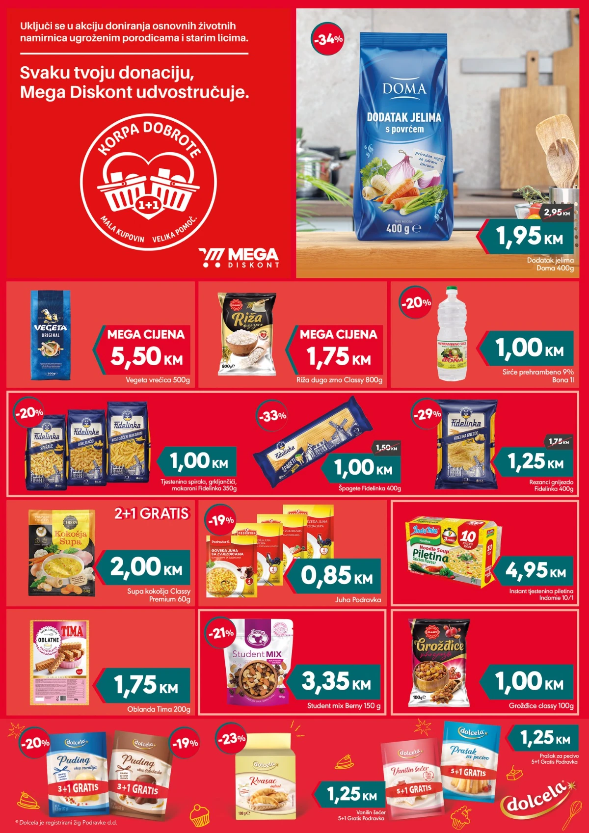 Mega Diskont katalog maj 2026 sladoledi i zamrznuto