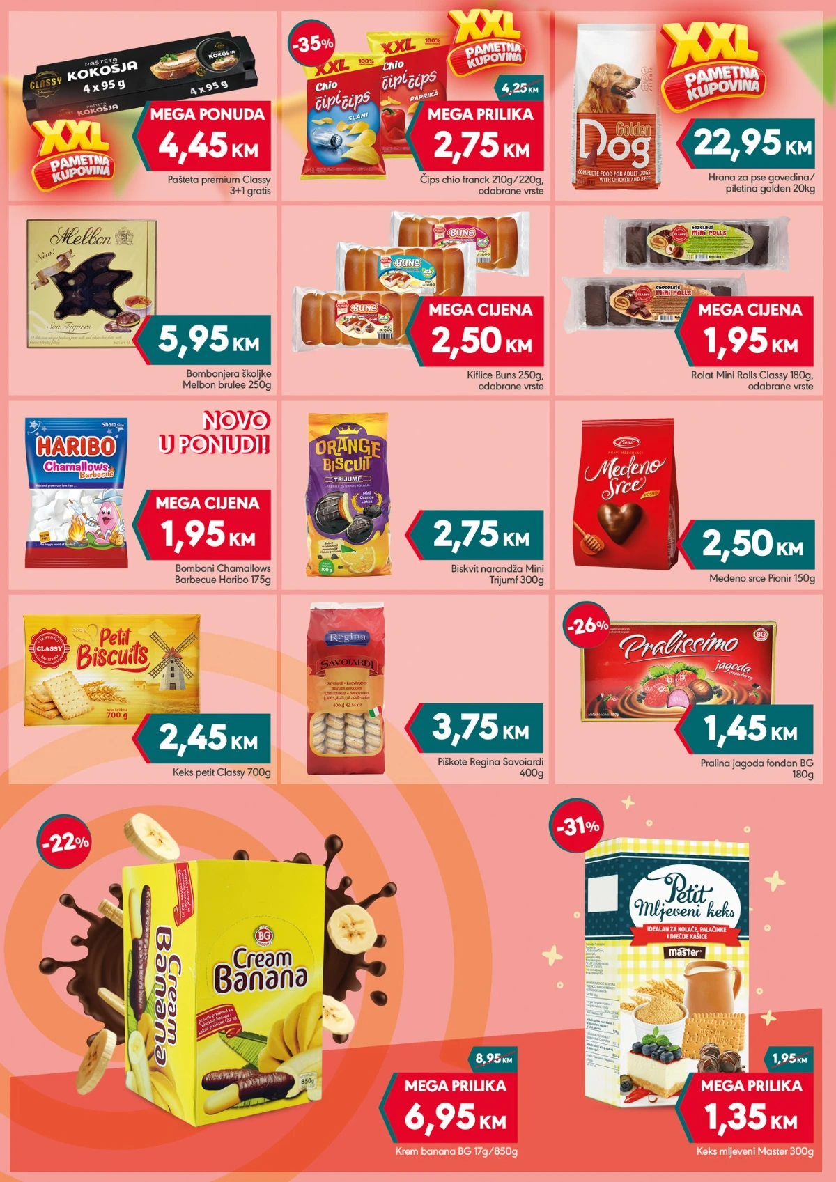 Mega Diskont katalog maj 2026 grickalice i slatkiši
