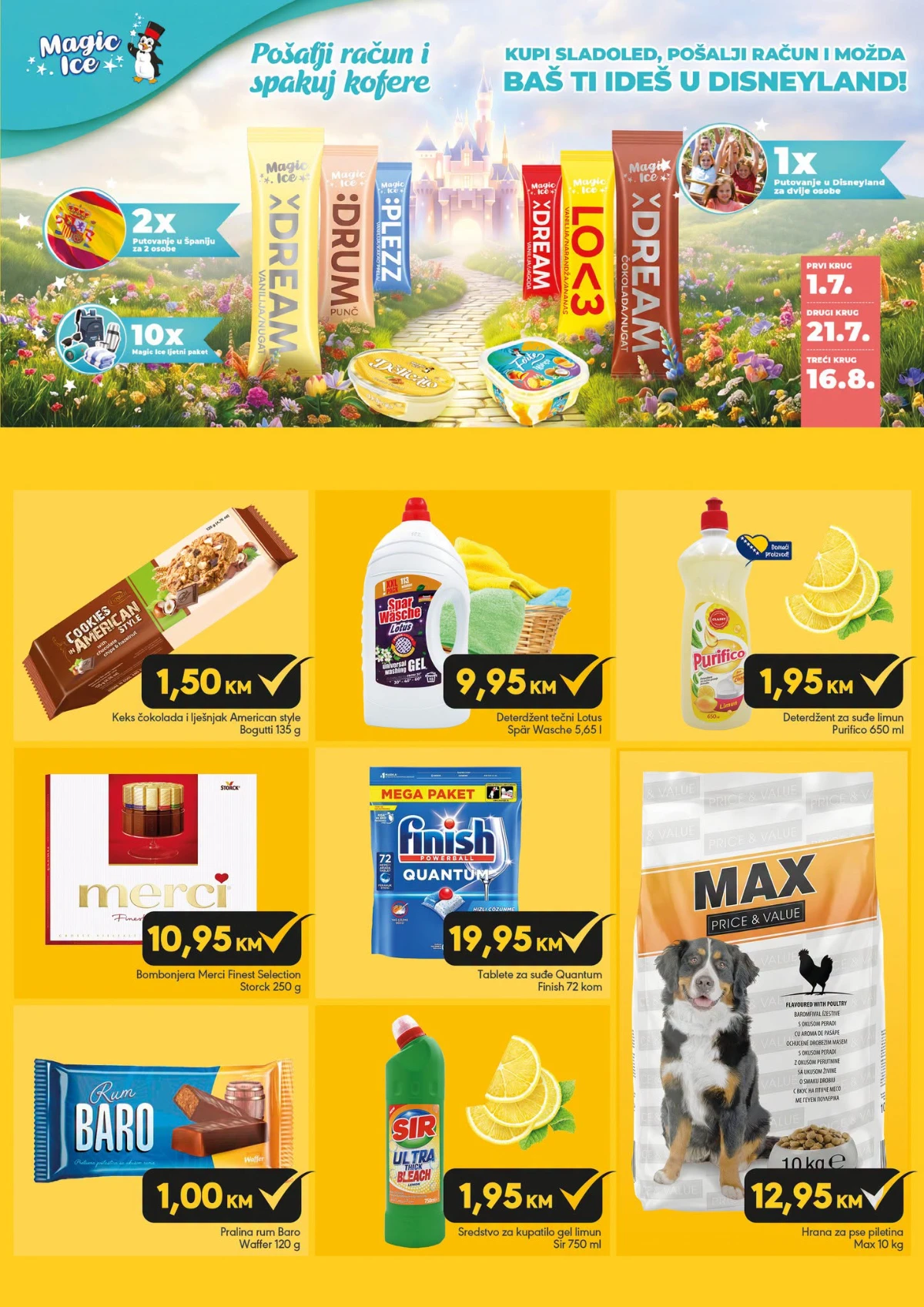 Mega Diskont katalog do 25.06.2026 – kućna hemija, pokloni i nagradna igra