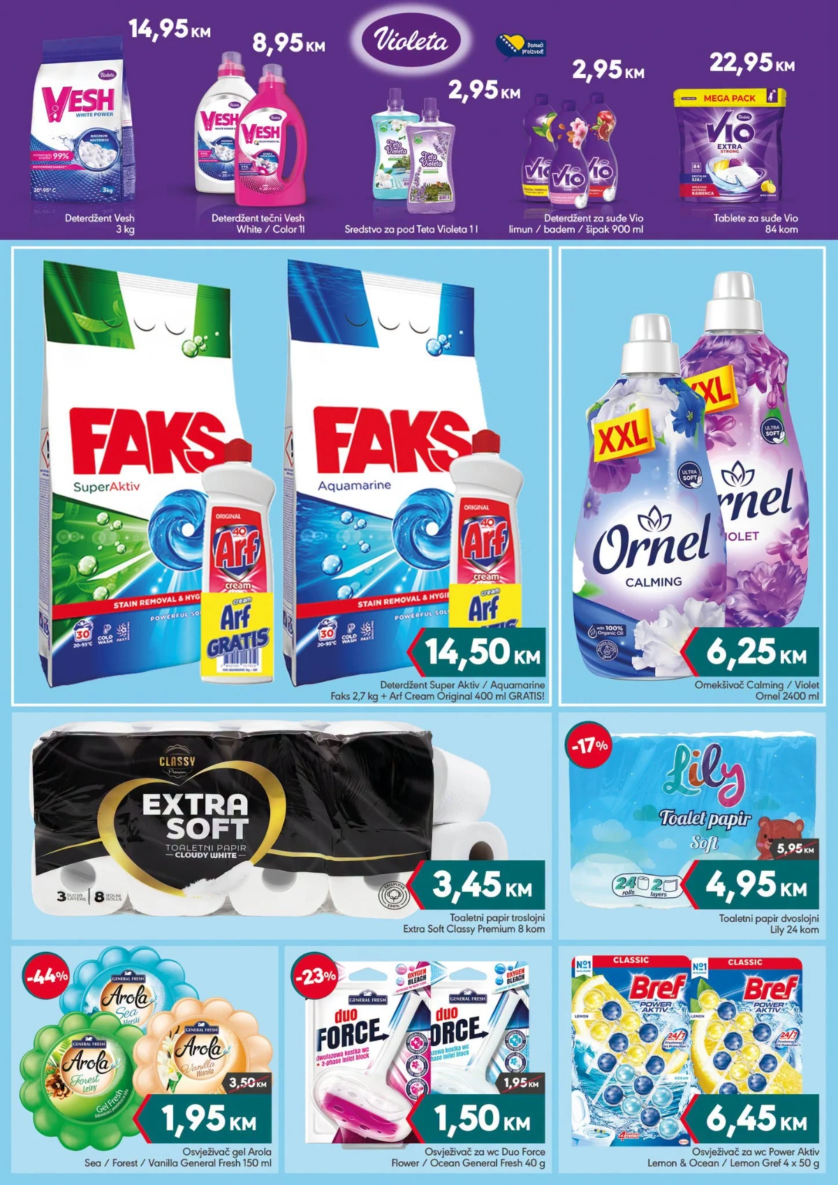 Mega Diskont katalog do 25.06.2026 – kozmetika, njega tijela i higijenski proizvodi